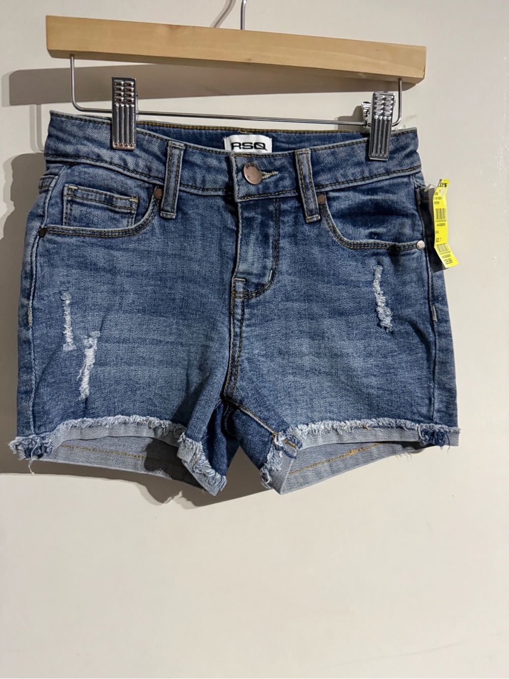 BNWT Girls RSQ Mid Rise Jean Shorts Size 7